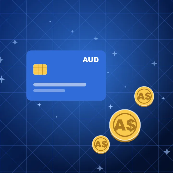 TrueBlue Casino Australia payments AUD payment card with A$ coins for deposits and withdrawals